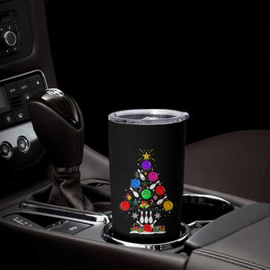 Funny Bowling Christmas Tree Lights Xmas Bowler Tumbler Cup TS11 Print Your Wear