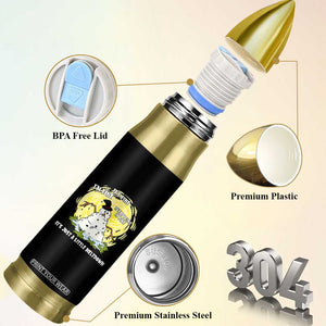 Funny It Is Fine I Am Fine Everything Is Fine Its Just A Little Meltdown Bullet Tumbler Christmas Snowman TS11 Print Your Wear