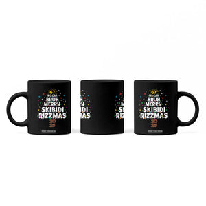 Funny Christmas Six Seven Meme Coffee Mug 67 No Cap Bruh Merry Skibidi Rizzmas 2025 TS11 Print Your Wear