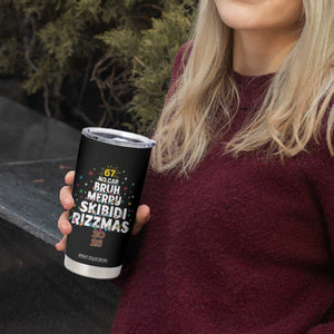 Funny Christmas Six Seven Meme Tumbler Cup 67 No Cap Bruh Merry Skibidi Rizzmas 2025 TS11 Print Your Wear