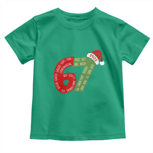 Funny 67 Christmas Toddler T Shirt Rizz Aura Farming Bussin Six Seven Meme Gen Alpha TS11 Irish Green Print Your Wear