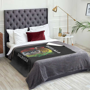 Buffalo Soldiers Throw Blanket African American Heros Black History Month TS11 Print Your Wear