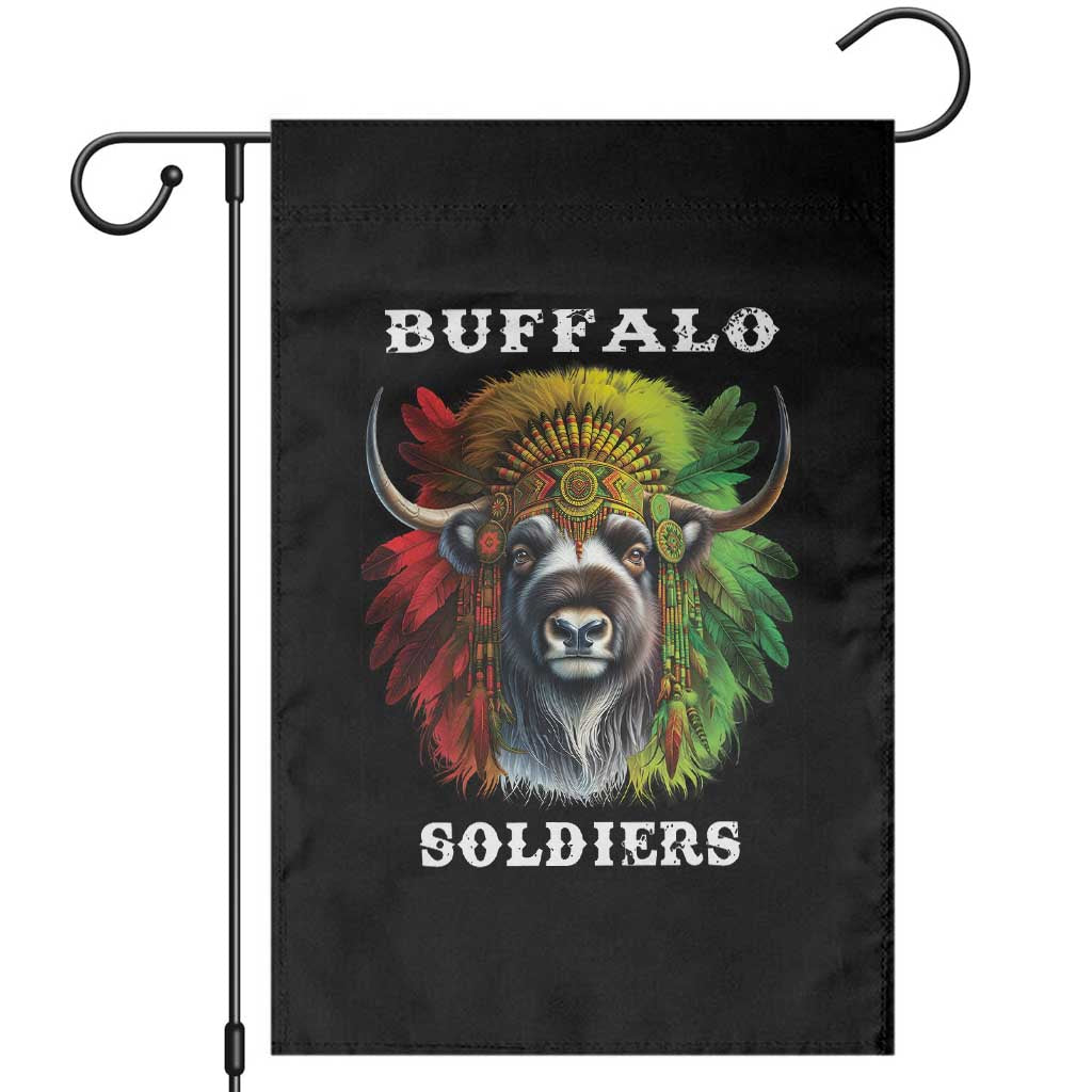 Buffalo Soldiers Garden Flag African American Heros Black History Month TS11 Black Print Your Wear