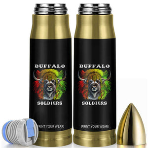 Buffalo Soldiers Bullet Tumbler African American Heros Black History Month TS11 Black Print Your Wear