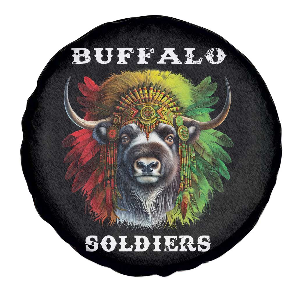 Buffalo Soldiers Spare Tire Cover African American Heros Black History Month TS11 Print Your Wear