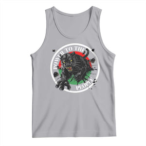 Power To The People Black Panther Party Tank Top Black History Month TS11 Athletic Heather Print Your Wear