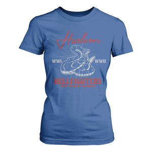 Harlem Hellfighters T Shirt For Women 369th Infantry Regiment Black Snake Black History Month TS11 Royal Blue Print Your Wear