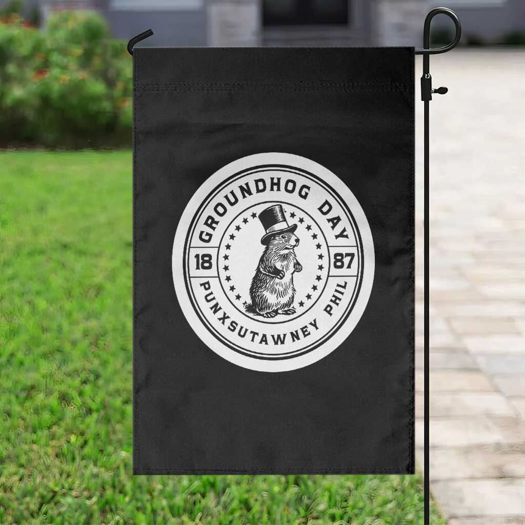 Punxsutawney Phil Groundhog Day Garden Flag Funny Woodchuck Day 1887 TS11 Print Your Wear
