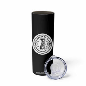 Punxsutawney Phil Groundhog Day Skinny Tumbler Funny Woodchuck Day 1887 TS11 Print Your Wear