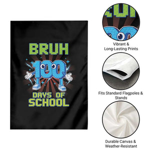 Bruh I Survived 67 33 Days Of School Garden Flag Funny 100th Days of School 67 Game Meme TS11 Print Your Wear