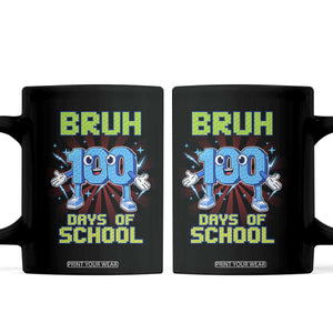 Bruh I Survived 67 33 Days Of School Coffee Mug Funny 100th Days of School 67 Game Meme TS11 Black Print Your Wear