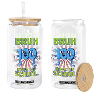 Bruh I Survived 67 33 Days Of School Glass Can Funny 100th Days of School 67 Game Meme TS11 Print Your Wear