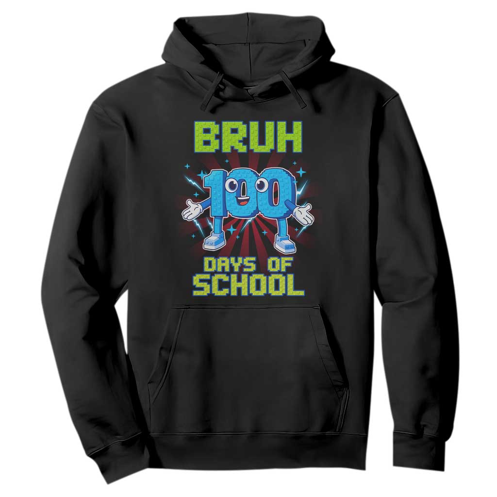 Bruh I Survived 67 33 Days Of School Hoodie Funny 100th Days of School 67 Game Meme - Print Your Wear