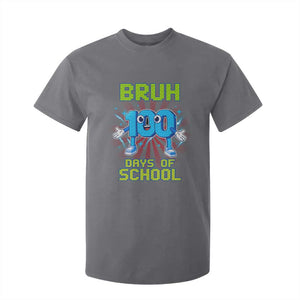 Bruh I Survived 67 33 Days Of School T Shirt For Kid Funny 100th Days of School 67 Game Meme TS11 Charcoal Print Your Wear