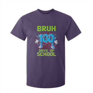 Bruh I Survived 67 33 Days Of School T Shirt For Kid Funny 100th Days of School 67 Game Meme TS11 Purple Print Your Wear