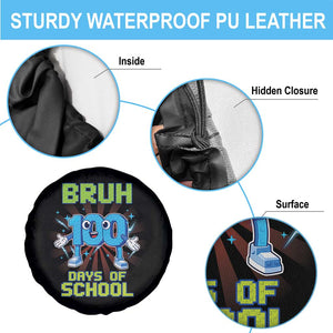 Bruh I Survived 67 33 Days Of School Spare Tire Cover Funny 100th Days of School 67 Game Meme TS11 Print Your Wear