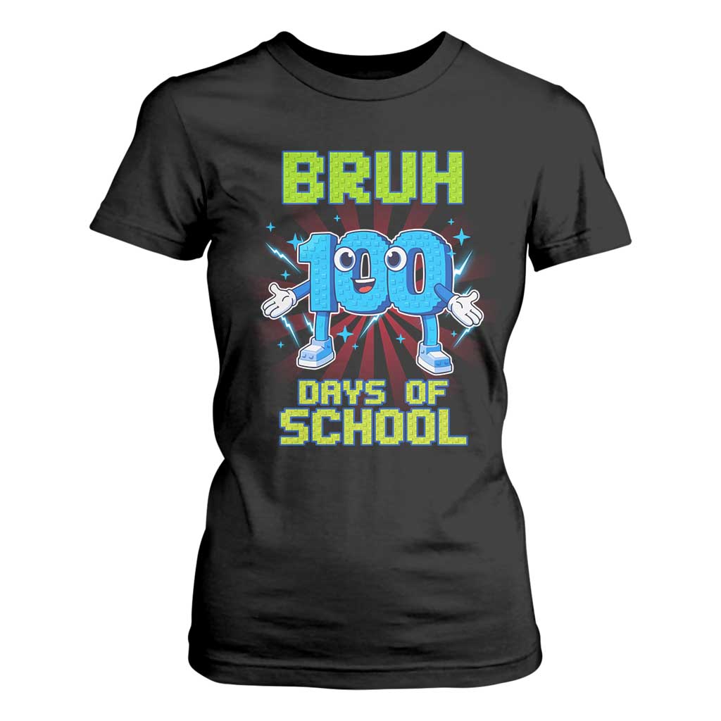 Bruh I Survived 67 33 Days Of School T Shirt For Women Funny 100th Days of School 67 Game Meme - Print Your Wear