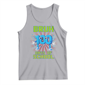 Bruh I Survived 67 33 Days Of School Tank Top Funny 100th Days of School 67 Game Meme TS11 Athletic Heather Print Your Wear