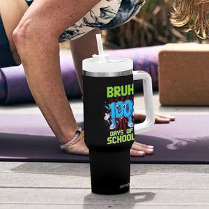 Bruh I Survived 67 33 Days Of School Tumbler With Handle Funny 100th Days of School 67 Game Meme TS11 Print Your Wear