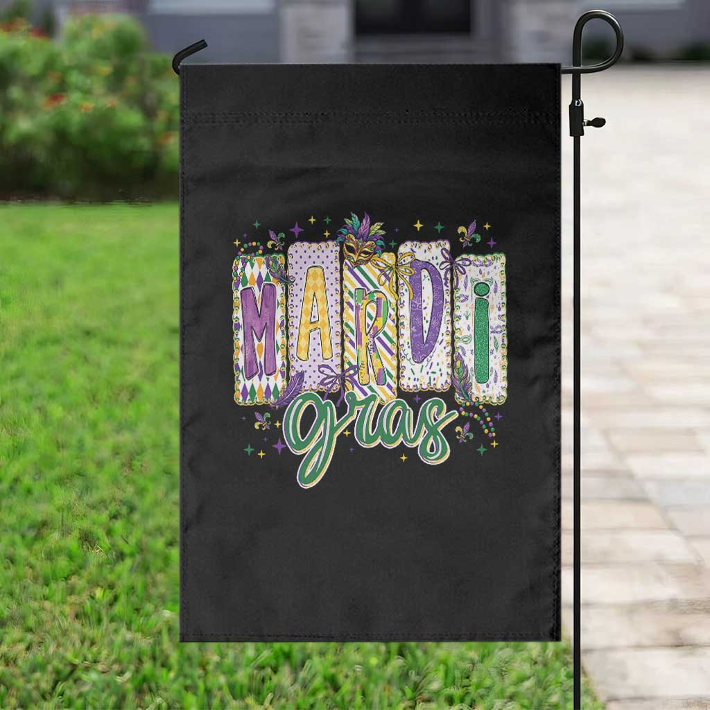 Mardi Gras Garden Flag New Orleans Carnival Girly Fat Tuesday TS11 Print Your Wear
