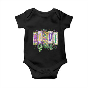 Mardi Gras Baby Onesie New Orleans Carnival Girly Fat Tuesday TS11 Black Print Your Wear