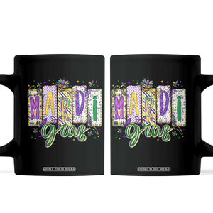 Mardi Gras Coffee Mug New Orleans Carnival Girly Fat Tuesday TS11 Black Print Your Wear