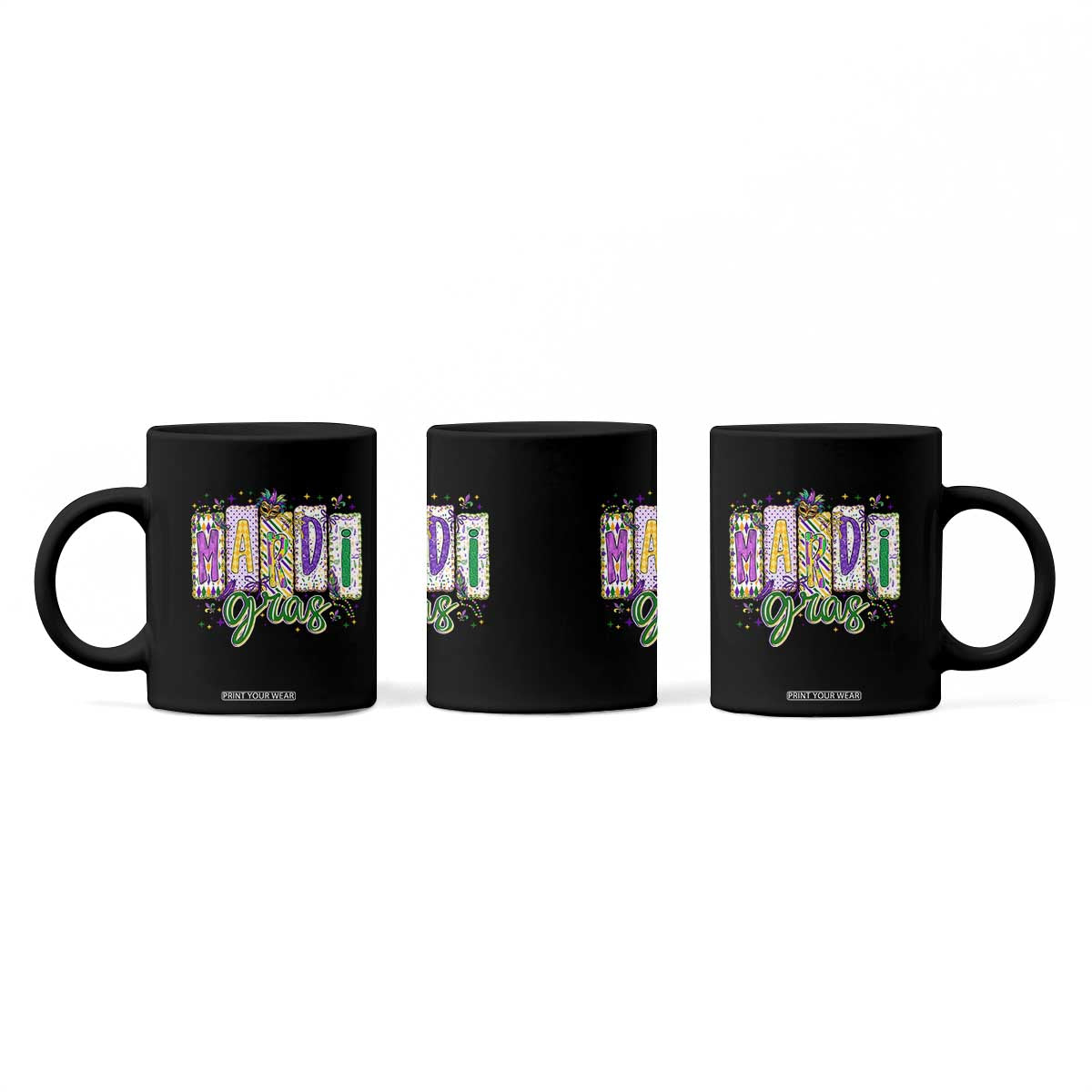 Mardi Gras Coffee Mug New Orleans Carnival Girly Fat Tuesday TS11 Print Your Wear