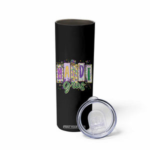 Mardi Gras Skinny Tumbler New Orleans Carnival Girly Fat Tuesday TS11 Print Your Wear