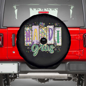 Mardi Gras Spare Tire Cover New Orleans Carnival Girly Fat Tuesday TS11 Black Print Your Wear