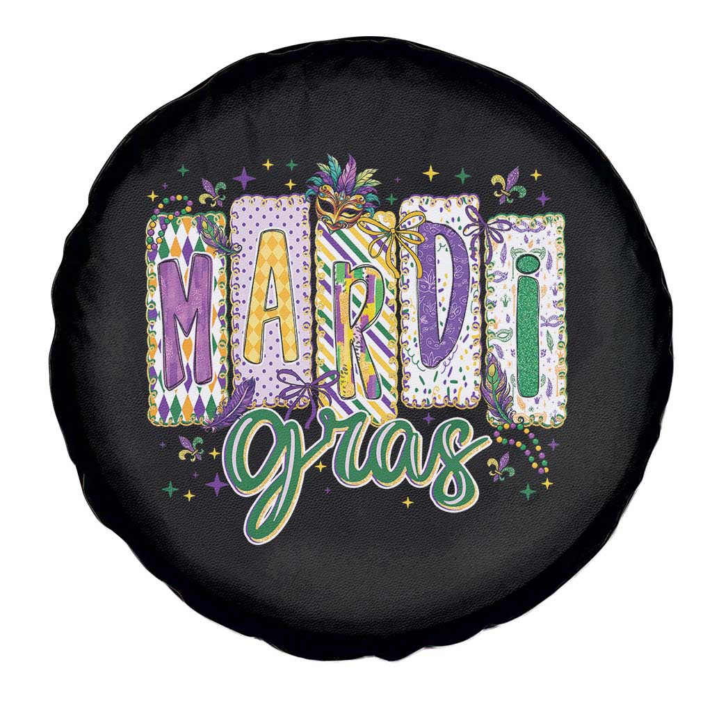 Mardi Gras Spare Tire Cover New Orleans Carnival Girly Fat Tuesday TS11 Print Your Wear