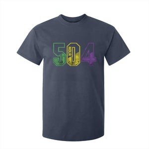 Mardi Gras 504 Nola New Orleans Louisiana LA T Shirt For Kid TS11 Navy Print Your Wear