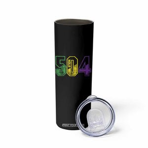 Mardi Gras 504 Nola New Orleans Louisiana LA Skinny Tumbler TS11 Print Your Wear