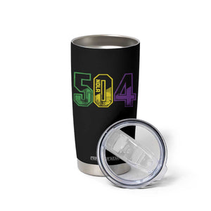 Mardi Gras 504 Nola New Orleans Louisiana LA Tumbler Cup TS11 Print Your Wear