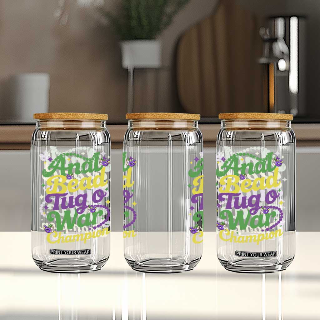 Funny Anal Bead Tug O War Mardi Gras Glass Can Fat Tuesday Carnival Adult Humor TS11 Print Your Wear
