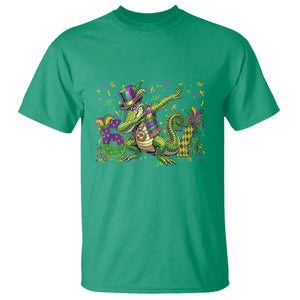 Funny Dabbing Alligator 67 Mardi Gras Six Seven Meme T Shirt TS11 Irish Green Print Your Wear