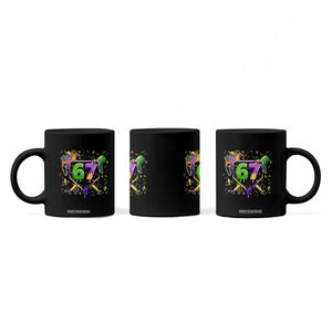 Funny Baseball Mardi Gras 67 Ice Cream Drip Coffee Mug Six Seven Meme Carnival TS11 Print Your Wear