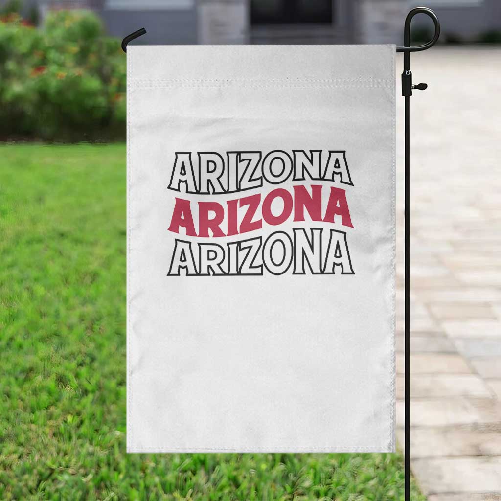 Retro Arizona Lover Garden Flag Groovy Typography Vintage 70s State TS12 Print Your Wear