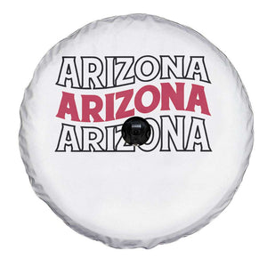 Retro Arizona Lover Spare Tire Cover Groovy Typography Vintage 70s State TS12 Print Your Wear