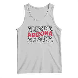 Retro Arizona Lover Tank Top Groovy Typography Vintage 70s State TS12 Ash Print Your Wear