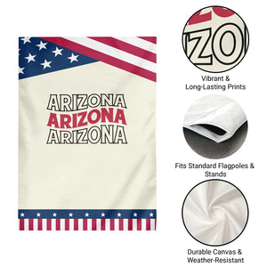Retro Arizona Lover Garden Flag Groovy Typography Vintage 70s State TS12 Print Your Wear
