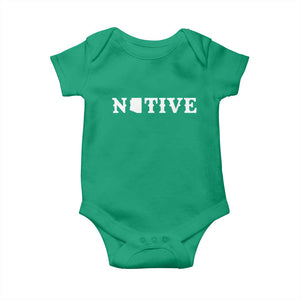 Local Arizona Native Baby Onesie AZ State Map Pride Gift TS12 Irish Green Print Your Wear