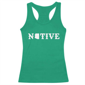 Local Arizona Native Racerback Tank Top AZ State Map Pride Gift TS12 Irish Green Print Your Wear