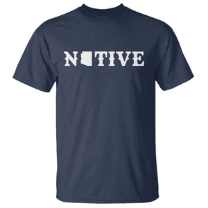 Local Arizona Native T Shirt AZ State Map Pride Gift TS12 Navy Print Your Wear