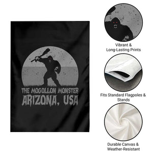 The Mogollon Monster Arizona Bigfoot Garden Flag Vintage Cryptid Folklore TS12 Print Your Wear