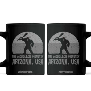 The Mogollon Monster Arizona Bigfoot Coffee Mug Vintage Cryptid Folklore TS12 Black Print Your Wear