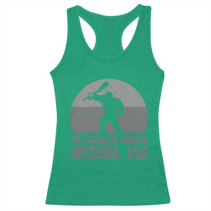 The Mogollon Monster Arizona Bigfoot Racerback Tank Top Vintage Cryptid Folklore TS12 Irish Green Print Your Wear