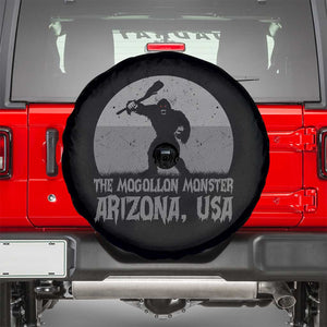 The Mogollon Monster Arizona Bigfoot Spare Tire Cover Vintage Cryptid Folklore TS12 Black Print Your Wear