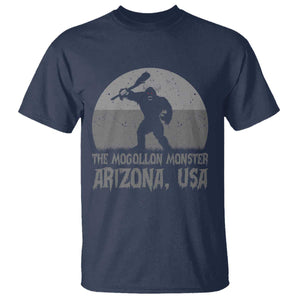 The Mogollon Monster Arizona Bigfoot T Shirt Vintage Cryptid Folklore TS12 Navy Print Your Wear