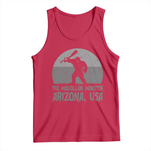 The Mogollon Monster Arizona Bigfoot Tank Top Vintage Cryptid Folklore TS12 Red Print Your Wear