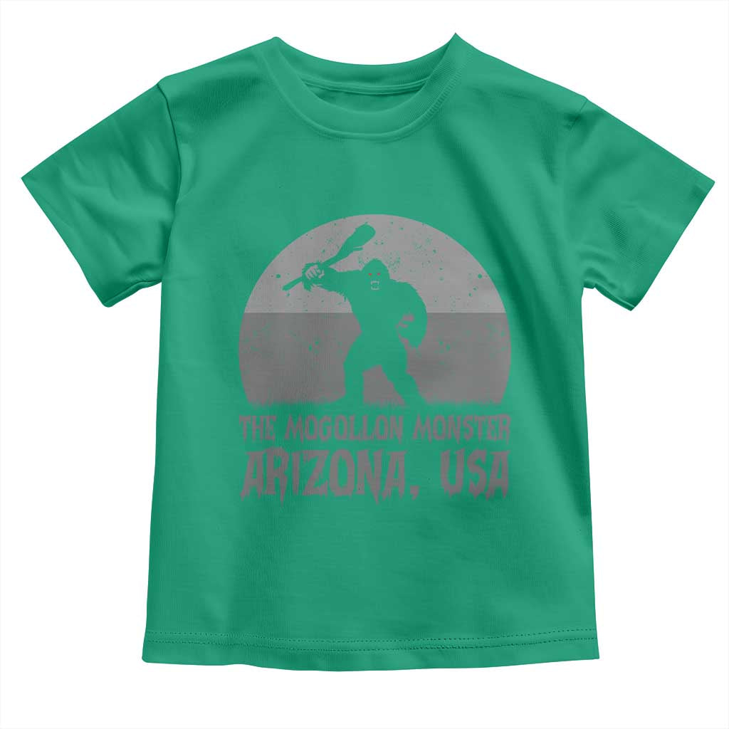 The Mogollon Monster Arizona Bigfoot Toddler T Shirt Vintage Cryptid Folklore TS12 Irish Green Print Your Wear
